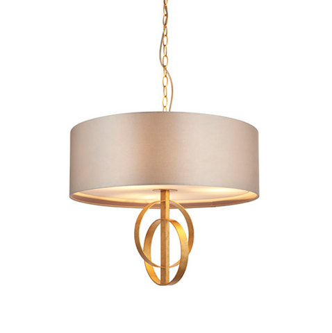 Astrid 3lt Pendant - Gold Leaf