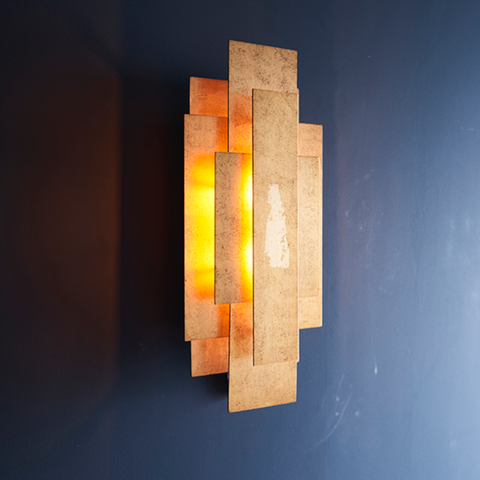 Hestia Wall Light - Antique Gold