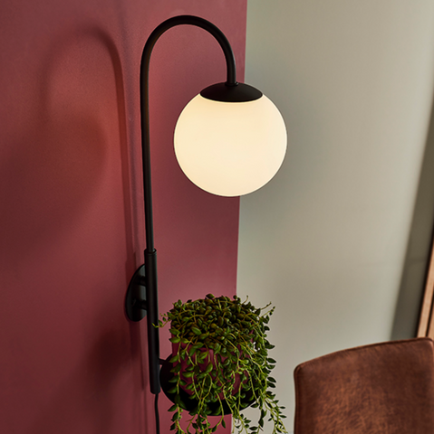 Servant Wall Light - Satin Black