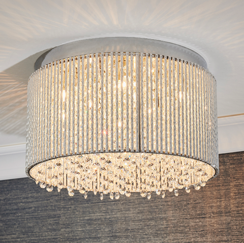 Galina 10lt Flush Ceiling Light