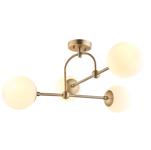 Nova 4lt Semi-Flush Ceiling Light