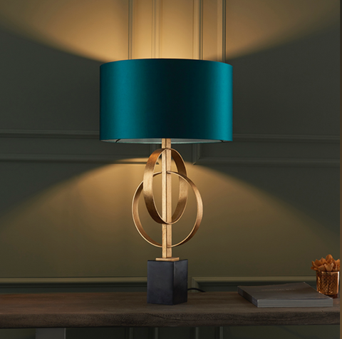 Astrid Table Lamp - Gold Leaf