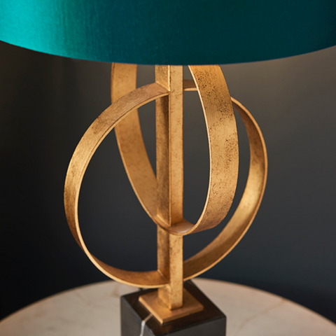 Astrid Table Lamp - Gold Leaf