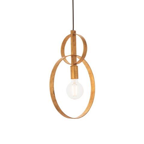 Astrid 1lt Pendant - Gold Leaf