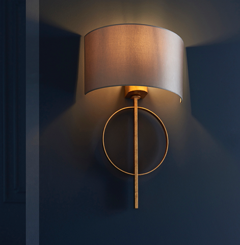 Astrid Wall Light - Gold Leaf