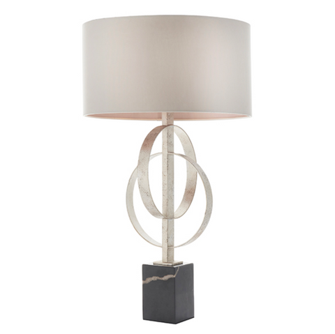 Astrid Table Lamp - Silver Leaf