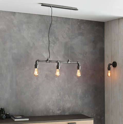 Pipe 3lt Bar Pendant