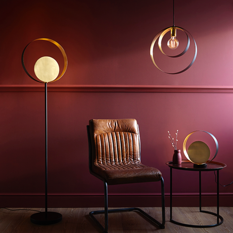 Cal Pendant - Satin Brass