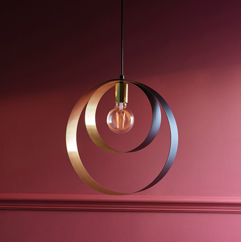 Cal Pendant - Satin Brass