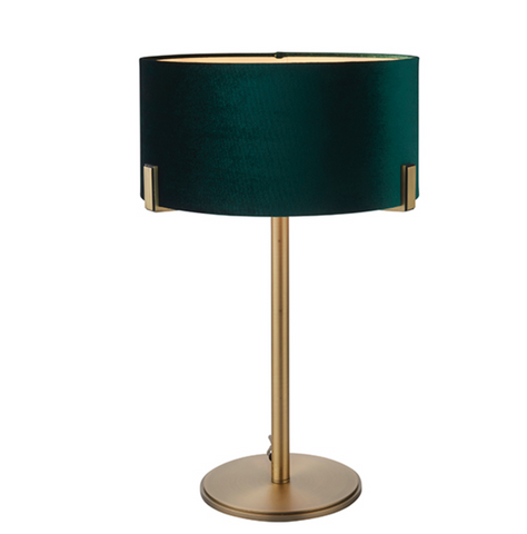 Hayfield Table Lamp - Antique Brass