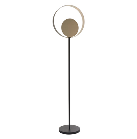 Cal Floor Lamp - Brushed Nickel
