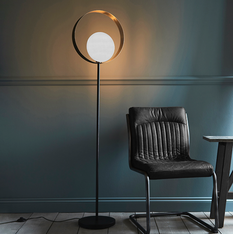 Cal Floor Lamp - Brushed Nickel