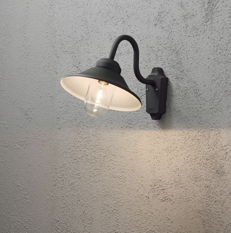 Vega Large Wall Light - Black