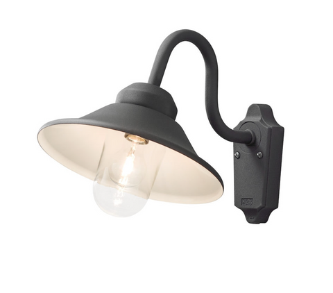 Vega Large Wall Light - Black