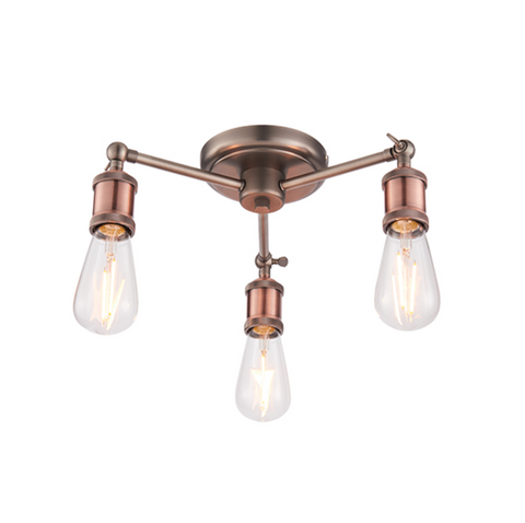 Hal 3lt Semi Flush Ceiling Light