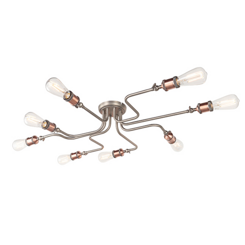 Hal 8lt Semi Flush Ceiling Light