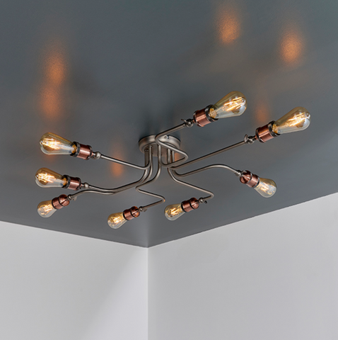 Hal 8lt Semi Flush Ceiling Light