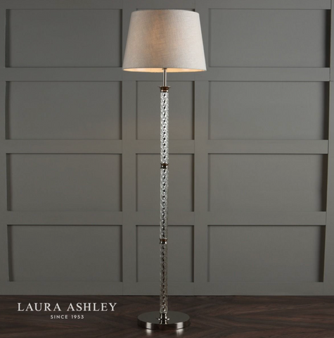 Louis Floor Lamp - Polished Nickel
