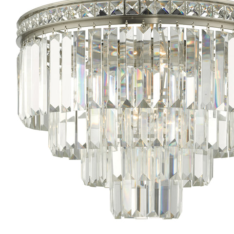 Vyana 4 Light Pendant - Polished Nickel