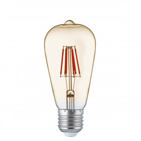 Pack of 4 LED 6 Watt Filament E27 Bulb